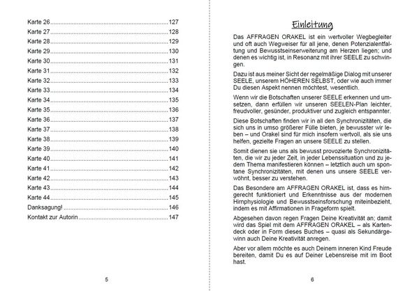 Produktbild: Das Affragen Orakel Buch