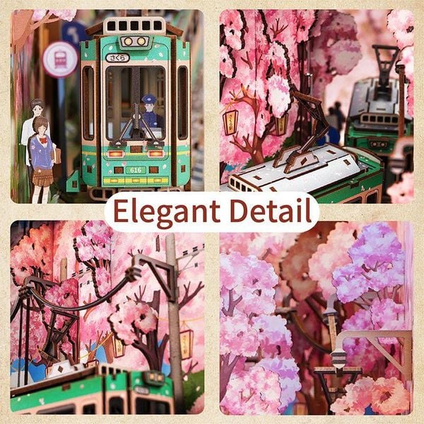 Produktbild: Book Nook DIY B&uuml;cherecke Sakura's Travel