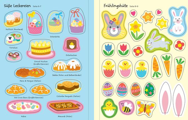 Produktbild: Mein erstes Stickerbuch: Wir feiern Ostern