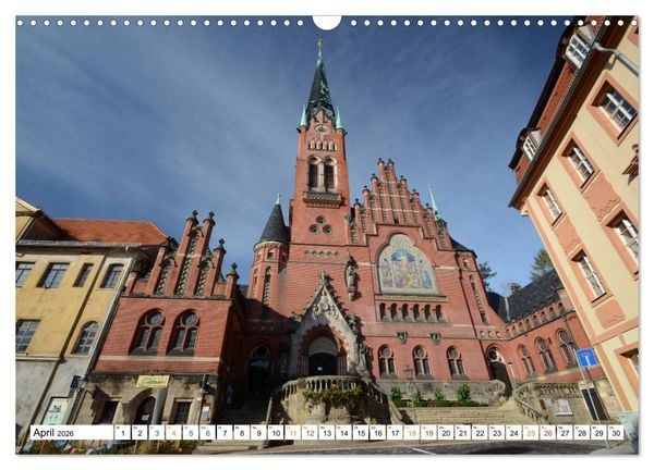 Produktbild: Altenburg, die Stadt des Skat-Spiels (Wandkalender 2026 DIN A3 quer), CALVENDO Monatskalender