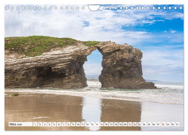 Produktbild: Nordspanien - wo Natur und Kultur verschmelzen (Wandkalender 2026 DIN A4 quer), CALVENDO Monatskalender