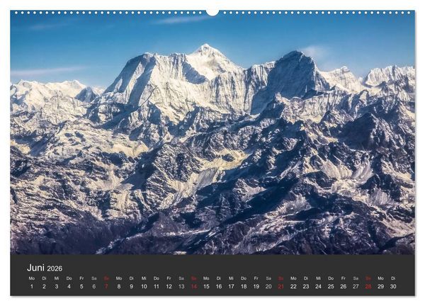 Produktbild: Nepal 2026 - Dem Himmel so nah (hochwertiger Premium Wandkalender 2026 DIN A2 quer), Kunstdruck in Hochglanz