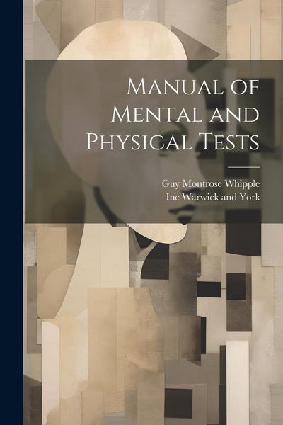 Produktbild: Manual of Mental and Physical Tests