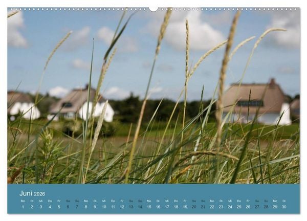 Produktbild: F&ouml;hr 2026. Portr&auml;t einer Insel (Wandkalender 2026 DIN A2 quer), CALVENDO Monatskalender