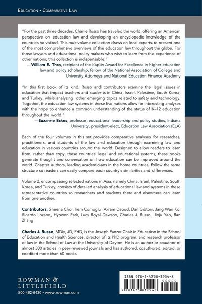 Produktbild: Handbook of Comparative Education Law