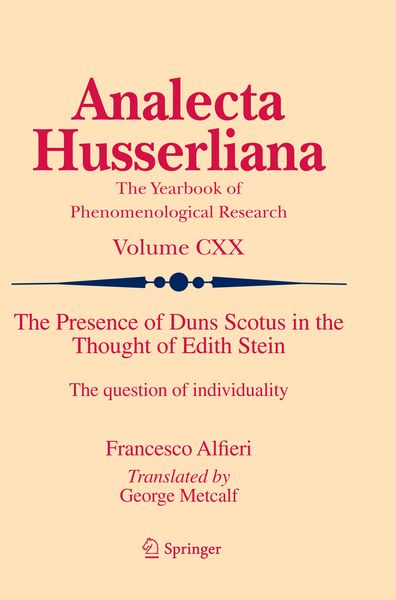 Produktbild: The Presence of Duns Scotus in the Thought of Edith Stein