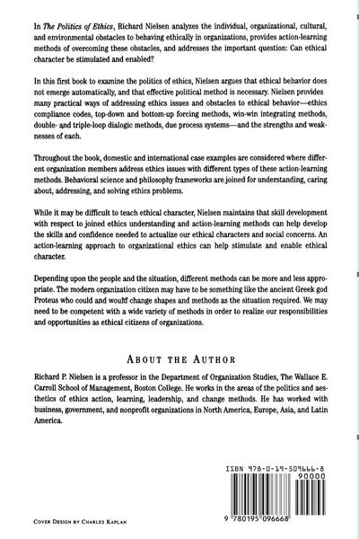 Produktbild: The Politics of Ethics