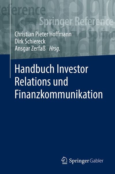 Produktbild: Handbuch Investor Relations und Finanzkommunikation