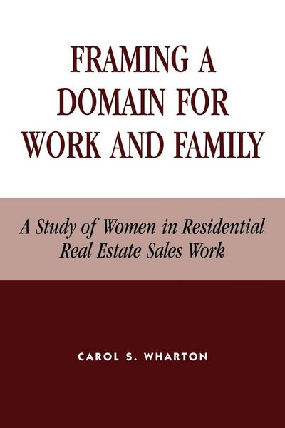 Produktbild: Framing a Domain for Work and Family
