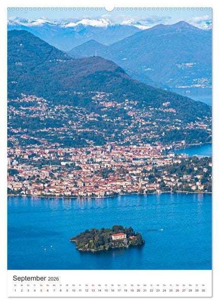 Produktbild: Lago Maggiore - Atemberaubende Landschaften (Wandkalender 2026 DIN A2 hoch), CALVENDO Monatskalender