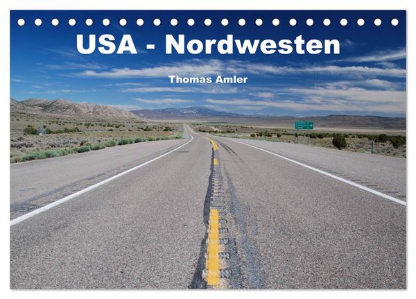 Produktbild: USA - Nordwesten (Tischkalender 2026 DIN A5 quer), CALVENDO Monatskalender