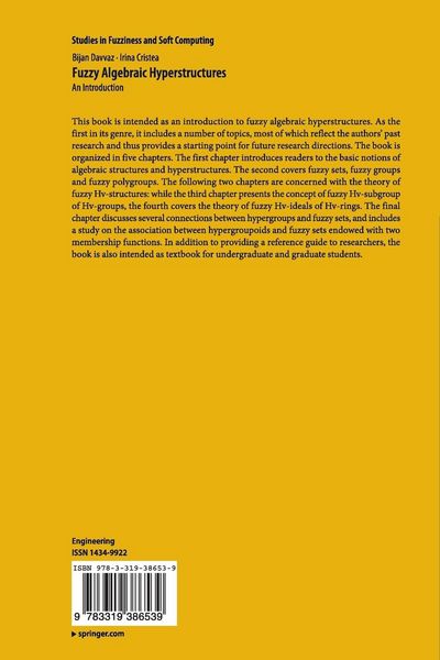 Produktbild: Fuzzy Algebraic Hyperstructures