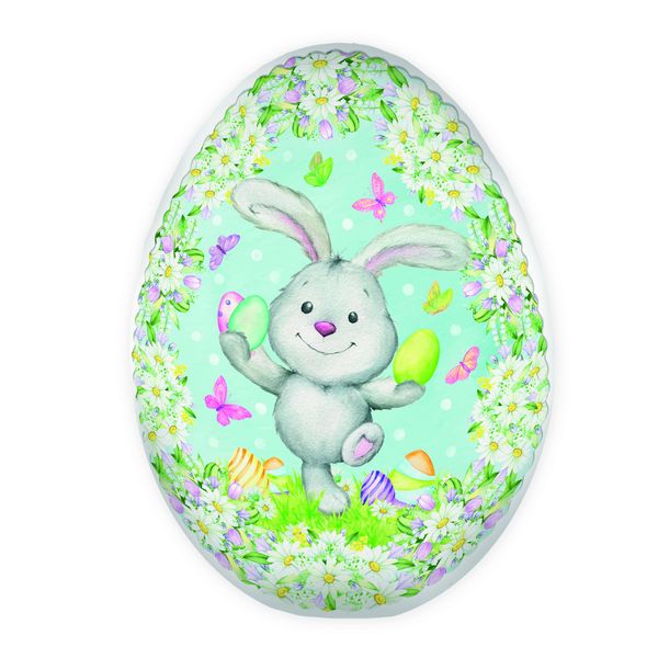 Produktbild: Tr&ouml;tsch Osterei zum Bef&uuml;llen 9 cm Hase F&uuml;llei Pappei