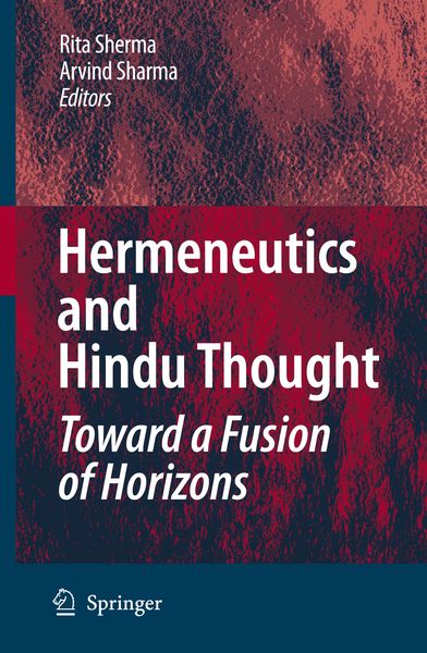 Produktbild: Hermeneutics and Hindu Thought: Toward a Fusion of Horizons