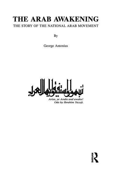 Produktbild: The Arab Awakening