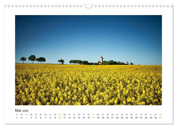 Produktbild: Landschaften des Altm&uuml;hltals (Wandkalender 2026 DIN A3 quer), CALVENDO Monatskalender