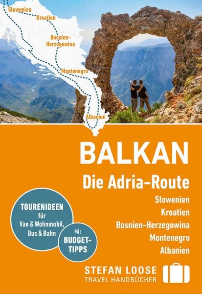 Produktbild: Balkan, Die Adria-Route. Slowenien, Kroatien, Bosnien und Herzegowina, Montenegro, Albanien