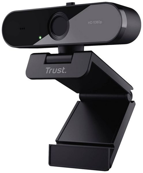 Produktbild: Trust TW-200 ECO Full HD-Webcam 1920 x 1080 Pixel Standfu&szlig;, Klemm-Halterung