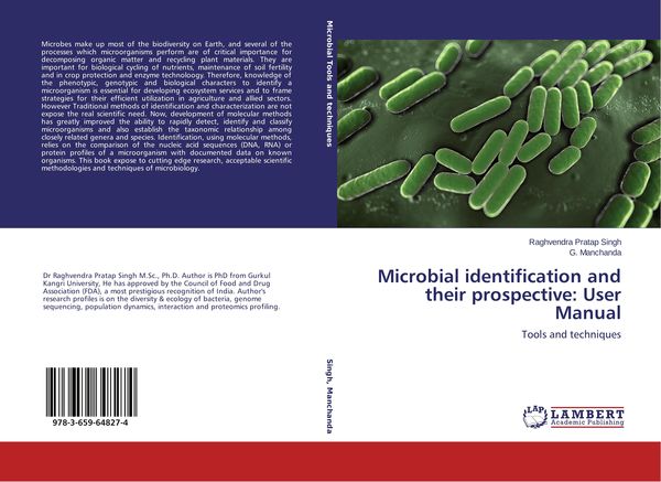 Produktbild: Microbial identification and their prospective: User Manual