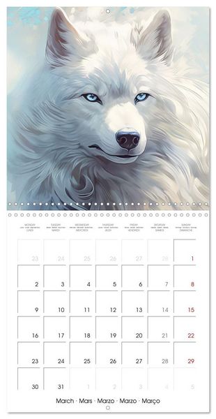 Produktbild: Delicate animal portraits (Wall Calendar 2026 12 &times; 12 Inch) CALVENDO 12 Month Wall Calendar