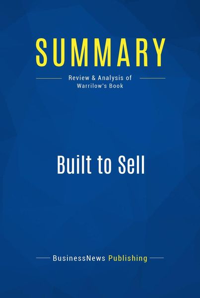 Produktbild: Summary: Built to Sell