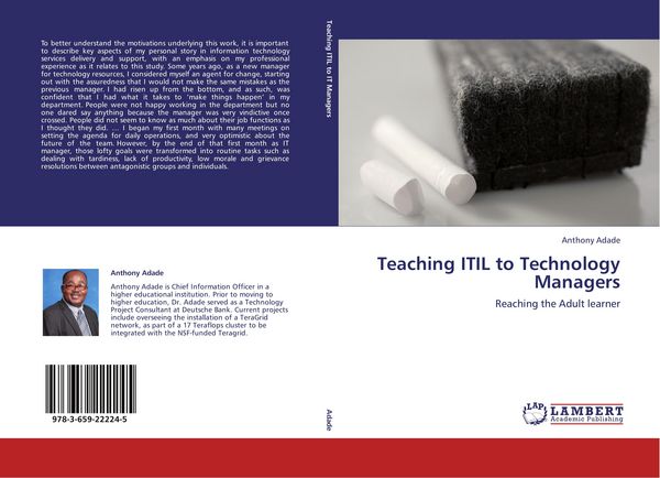 Produktbild: Teaching ITIL to Technology Managers