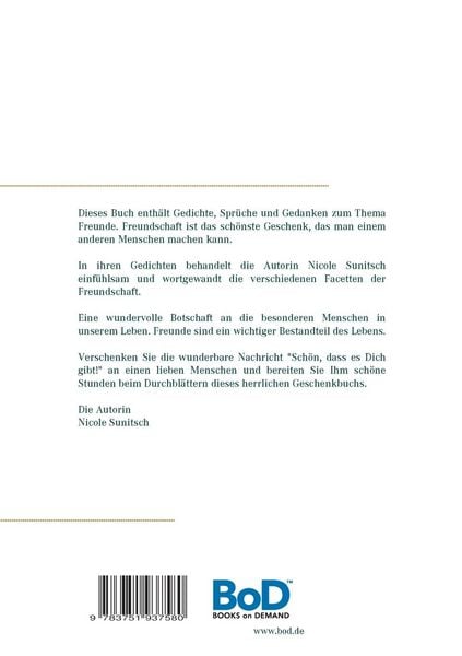 Produktbild: Gedichte und Spr&uuml;che zum Thema Freundschaft