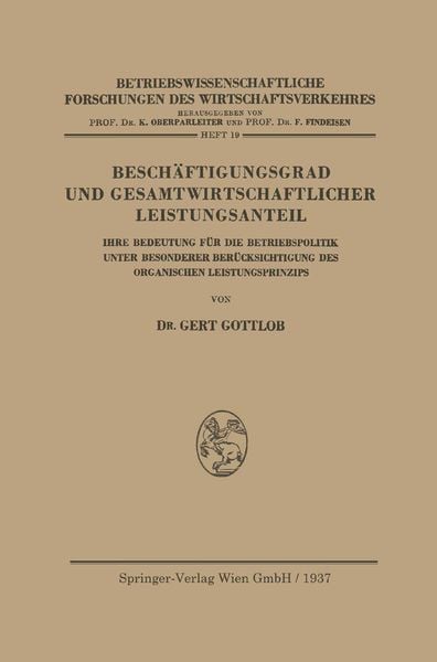 Produktbild: Besch&auml;ftigungsgrad und Gesamtwirtschaftlicher Leistungsanteil
