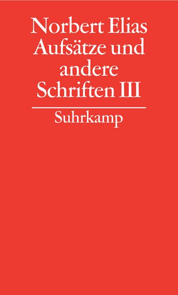 Gesammelte Schriften in 19 Bänden, Gebundene Ausgabe von Norbert Elias, Suhrkamp, 9783518584552