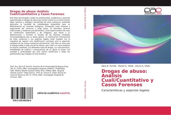 Produktbild: Drogas de abuso: An&aacute;lisis Cuali/Cuantitativo y Casos Forenses