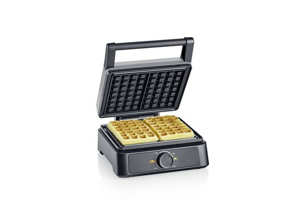 Produktbild: Severin WA 2125 Waffeleisen Kontrollleuchte Schwarz, Anthrazit