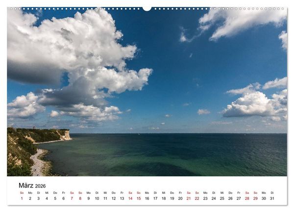 Produktbild: Traumhaftes R&uuml;gen (Wandkalender 2026 DIN A2 quer), CALVENDO Monatskalender