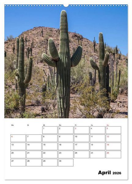 Produktbild: USA S&uuml;dwest Facettenreiche Landschaften (hochwertiger Premium Wandkalender 2026 DIN A2 hoch), Kunstdruck in Hochglanz
