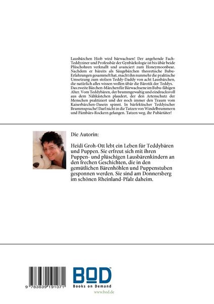 Produktbild: Hiob Teddorius, der Honeymoonbear