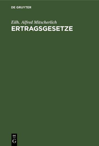 Produktbild: Ertragsgesetze