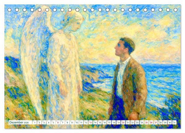 Produktbild: Rainer Maria Rilke. Sein Leben, seine Werke (Tischkalender 2026 DIN A5 quer), CALVENDO Monatskalender