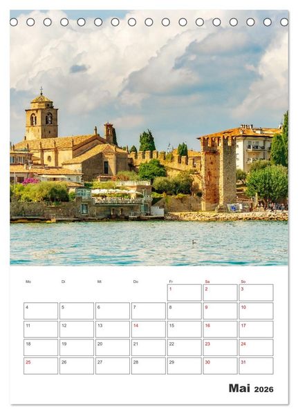 Produktbild: Sirmione - Reiseplaner (Tischkalender 2026 DIN A5 hoch), CALVENDO Monatskalender