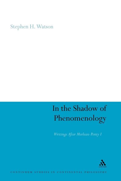 Produktbild: In the Shadow of Phenomenology