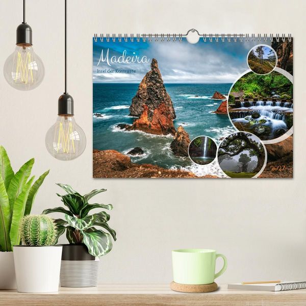 Produktbild: Madeira - Insel der Kontraste (Wandkalender 2027 DIN A4 quer), CALVENDO Monatskalender