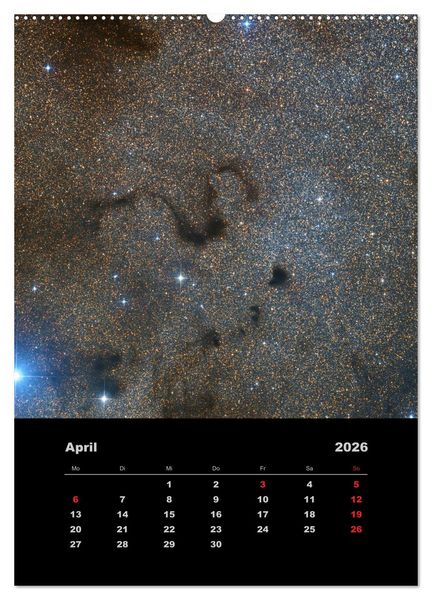 Produktbild: Astronomie 2026 (hochwertiger Premium Wandkalender 2026 DIN A2 hoch), Kunstdruck in Hochglanz