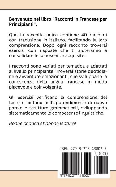 Produktbild: Racconti in Francese per Principianti