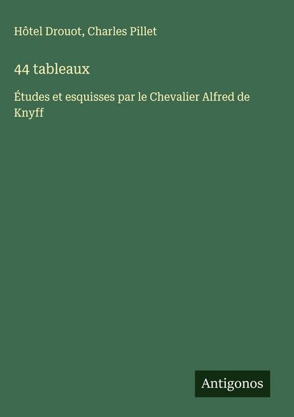 Produktbild: 44 tableaux