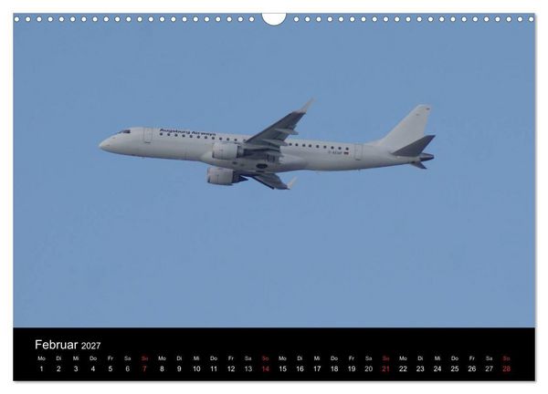Produktbild: Deutsche Airlines (Wandkalender 2027 DIN A3 quer), CALVENDO Monatskalender