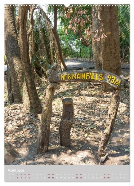 Produktbild: Gigantische Victoria Falls (hochwertiger Premium Wandkalender 2026 DIN A2 hoch), Kunstdruck in Hochglanz