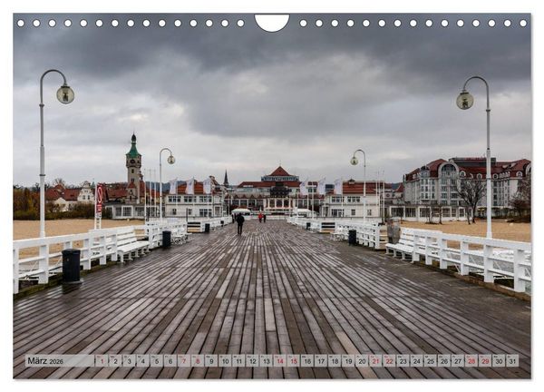 Produktbild: Dreistadt - Danzig, Gdingen, Zoppot (Wandkalender 2026 DIN A4 quer), CALVENDO Monatskalender