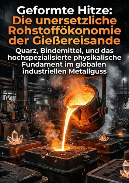 Geformte Hitze: Die unersetzliche Rohstoffökonomie der Gießereisande, Taschenbuch von German Harloff, Epubli, 9783565369706