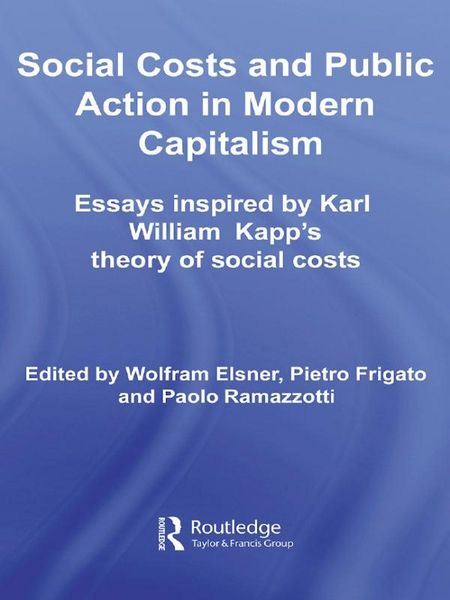 Produktbild: Social Costs and Public Action in Modern Capitalism
