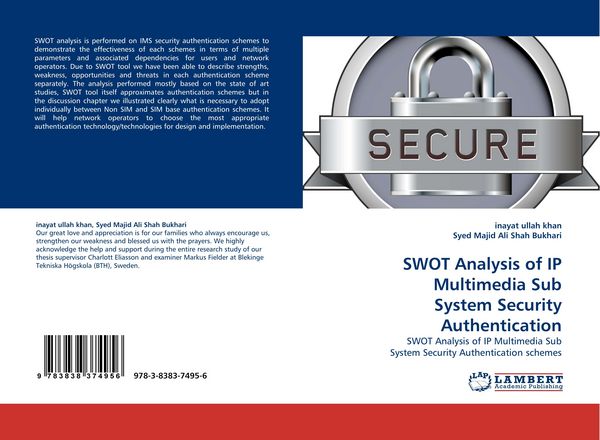 Produktbild: SWOT Analysis of IP Multimedia Sub System Security Authentication