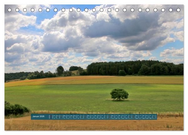 Produktbild: Die Toskana der Eifel - Das Lampertstal (Tischkalender 2026 DIN A5 quer), CALVENDO Monatskalender