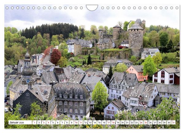 Produktbild: Liebenswertes Monschau (Wandkalender 2026 DIN A4 quer), CALVENDO Monatskalender
